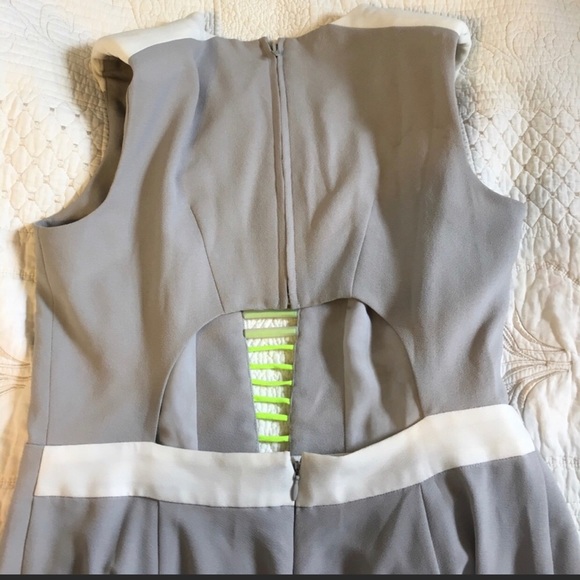 Gray and Lime green jumper - Picture 4 of 6